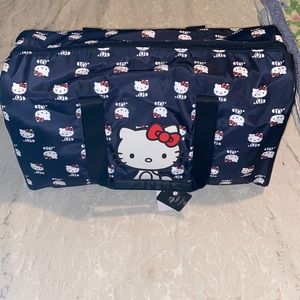 Hello kitty duffel bag